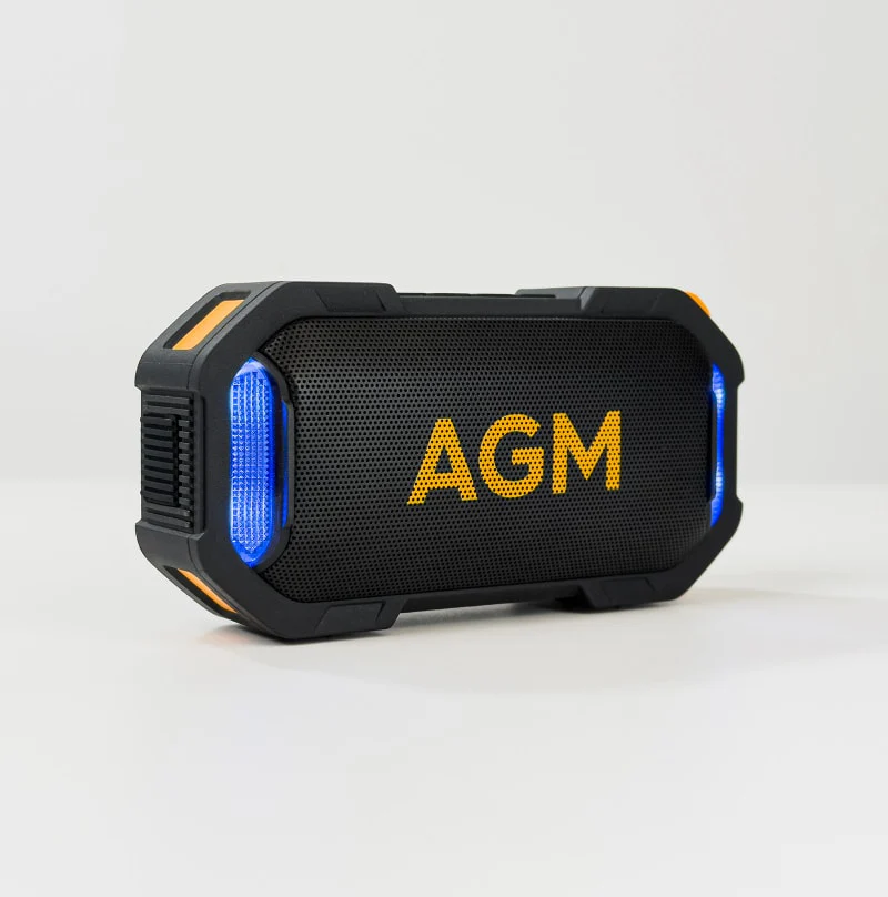 AGM MagROCK – Magnetischer Outdoor-Bluetooth-Lautsprecher