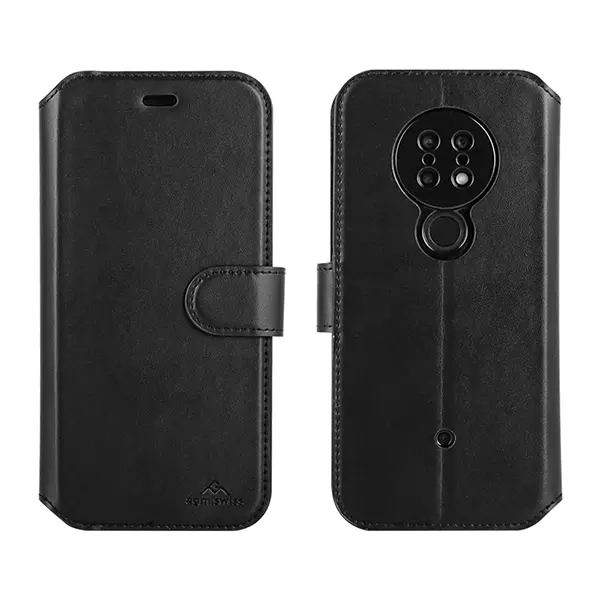 Echtleder Bookstyle Etui zu  AGM H3