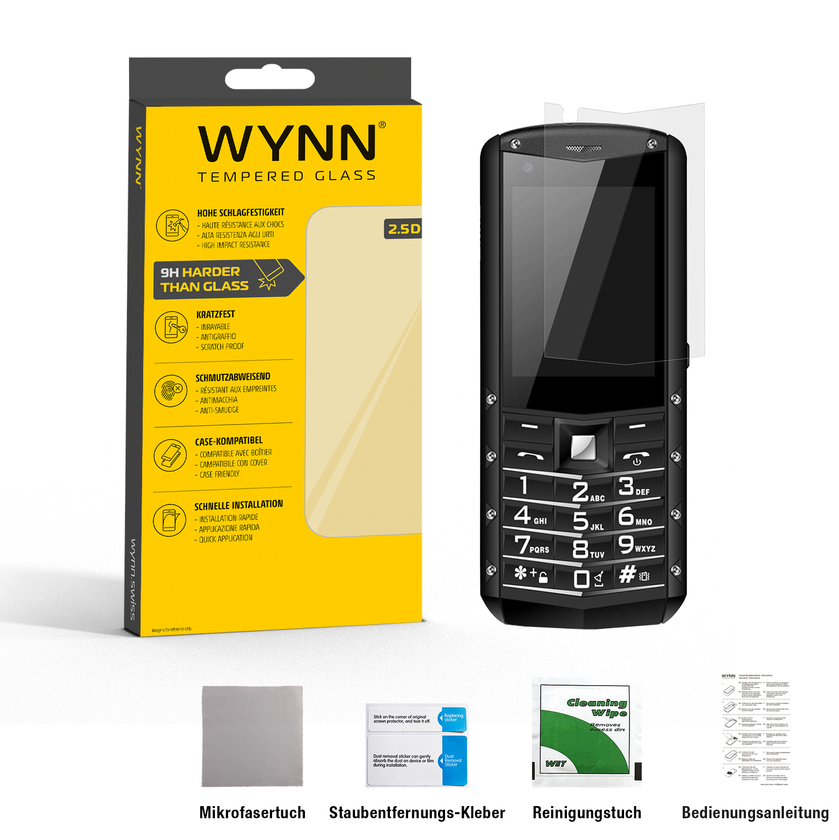 WYNN AGM M5 PRO Swiss Edition Extra Clear Schutzfolie