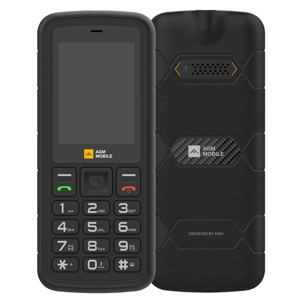 AGM M9 Swiss Edition – robuste Rückseite und grosses Tastenfeld, idealer Ersatz für CAT B35/B40